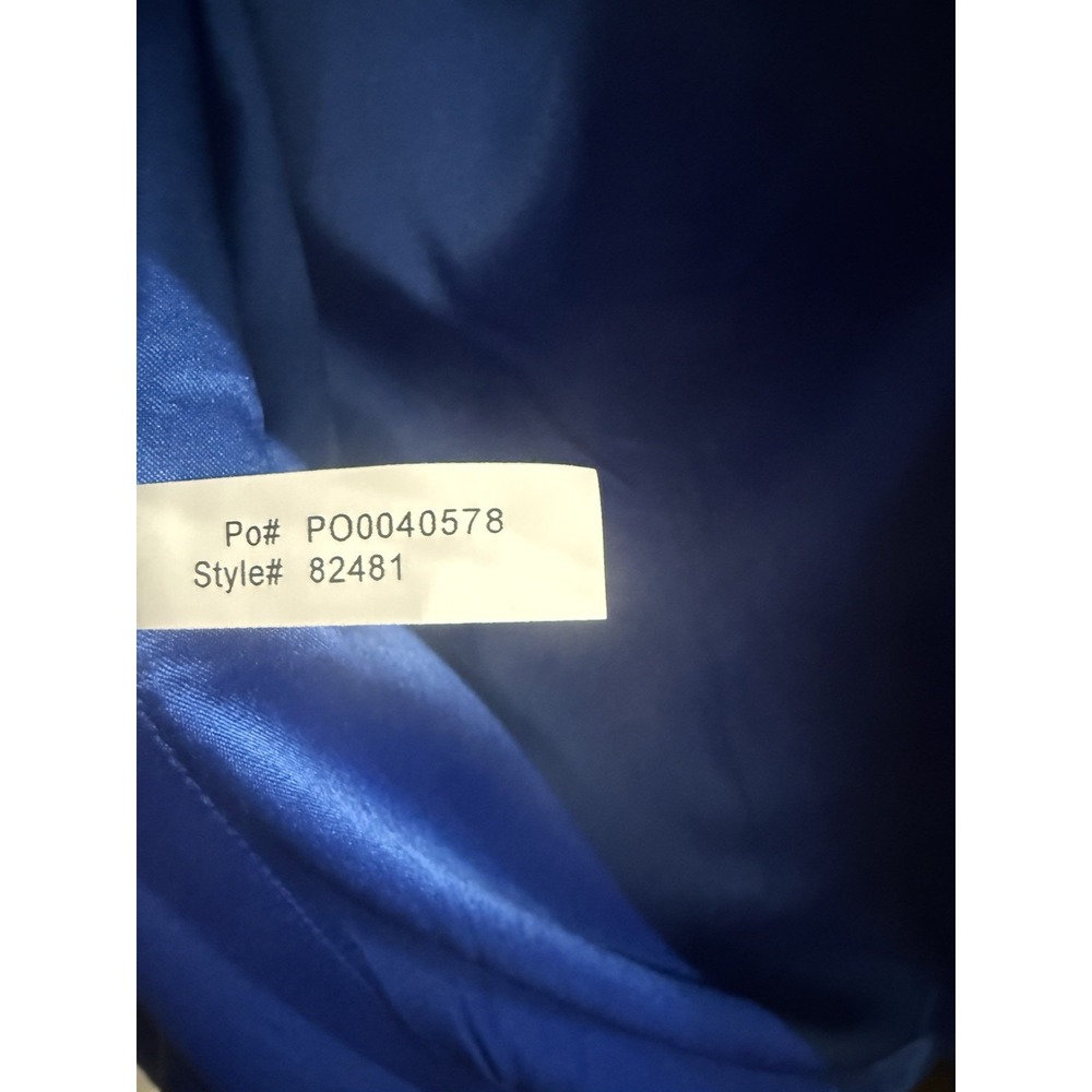 NEW Boston Proper Classic Tailored Top Coat Jacket Deep Ocean Blue Sz 4 - Picture 5 of 10
